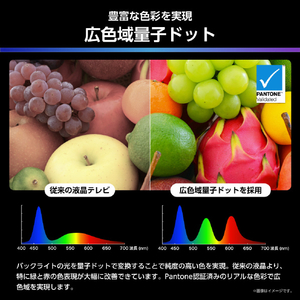 ハイセンス 55V型4Kチューナー内蔵4K対応液晶テレビ U7Rシリーズ 55U7R-イメージ5