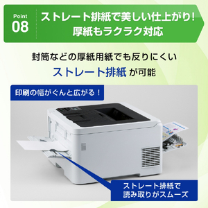 ブラザー A4カラーレーザープリンタ JUSTIO ホワイト＆ダークグレー HL-L3240CDW-イメージ10