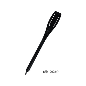 トンボ鉛筆 ペグシル鉛筆 軸色黒 1000本 F872045-LY-QPG11-イメージ1
