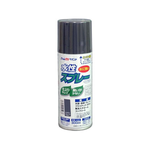 アトムサポート アトムペイント/水性スプレー 300mL ねずみ FC647SM-イメージ1