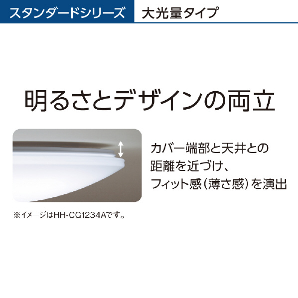 パナソニック ～18畳用 LEDシーリングライト パルック HH-CG1833A 搭載