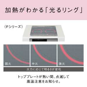 パナソニック 「標準工事＋引取料金込み」 ビルトインIHクッキングヒーター(幅60cm) Fシリーズ シルバー KZ-F1T6XST-イメージ6
