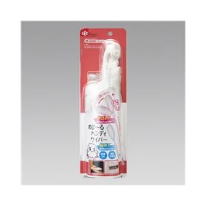 レック もこもこのびーるハンディワイパー ホワイト S609ﾓｺﾓｺﾉﾋﾞ-ﾙﾊﾝﾃﾞｲﾜｲﾊﾟ--イメージ1