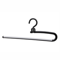 シンコハンガー リレースラックスハンガー 2本組 S&F ブラック ｼﾝｺ-SFﾘﾚ-ｽﾗﾂｸｽ2PBK