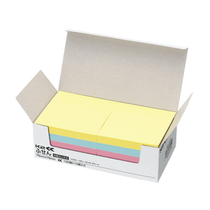 コクヨ ふせん〈K2〉75×75mm 4色ミックス 10冊 F972596-K2ﾒ-7575-イメージ1