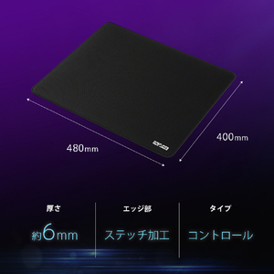 SONY ゲーミングマウスパット ブラック MPD-F900-イメージ2