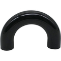 トラスコ 丸棒取手 ＰＳ樹脂 黒 全長４５ｍｍ 全高２８ｍｍ ピッチ３５ｍｍ 下穴深さ１５ （Ｂ１トラスタッピンねじ４×３０２本付） MAPS-35BK