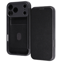 レイ・アウト iPhone 18 Pro Max用 / 17 Pro Max用  / クリアフリップケース マグネット / ブラック RT-P59LCC/B