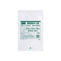トラスコ中山 TRUSCO　業務用ポリ袋　240L　5枚入 A-0240
