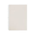 リヒトラブ Pastello ツイストノート A5 24穴 ベージュ FC09859-N1958-16