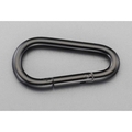 エスコ スナップフック スチール製 黒 60×8.0mm FCY8352-EA638JP-102