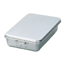 オオイ金属 アルマイト 天ぷら入 B型 蓋付 252 FC730LT-6864400
