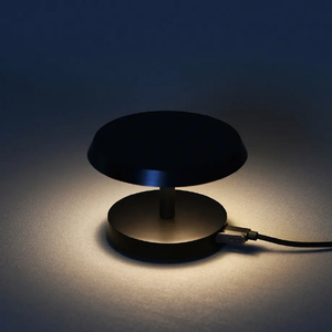 MoriMori 充電式LEDテーブルライト LED T-Light LOUNGE S1 ブラック FTL-2101-BK-イメージ2