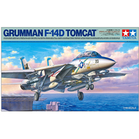 タミヤ 1/48 傑作機シリーズ No．118 グラマン F-14D トムキャット T61118ｸﾞﾗﾏﾝF14Dﾄﾑｷﾔﾂﾄ