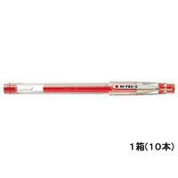 パイロット ハイテックC03 激細0.3mm レッド 10本 F189669-LH-20C3-R