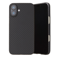 ディーフ iPhone 16 Plus用Ultra Slim & Light Case DURO DCS-IPD24LBK