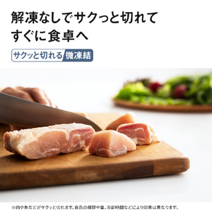 パナソニック 【右開き】365L 3ドア冷蔵庫 ストーンブラック NR-C37WS2-K-イメージ7