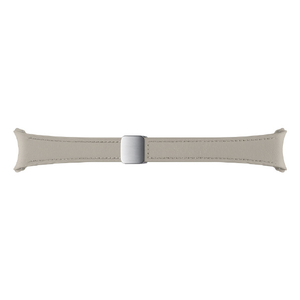 Samsung Galaxy Watch6シリーズ用純正交換バンド D-Buckle Hybrid Leather Band(Slim, S/M) ETOUPE ET-SHR93SAEGJP-イメージ1