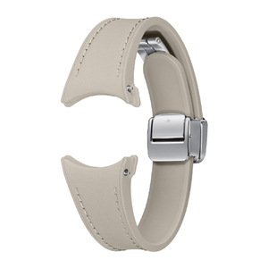 Samsung Galaxy Watch6シリーズ用純正交換バンド D-Buckle Hybrid Leather Band(Slim, S/M) ETOUPE ET-SHR93SAEGJP-イメージ3