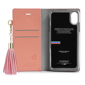 dreamplus iPhone XS/X用Tassel Jacket ピンク DP10119I8-イメージ3