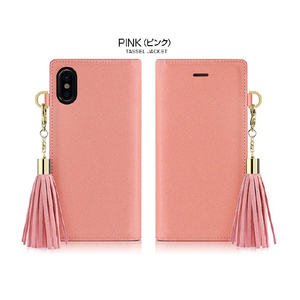 dreamplus iPhone XS/X用Tassel Jacket ピンク DP10119I8-イメージ8