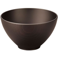 江部松商事 EBM/耐熱4寸 飛鳥木目汁椀 総ダークブラウン 1001087 FC187LS-6223900