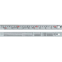 新潟精機 併用シルバースケール 快段目盛 30cm FC694NJ-CSS-30KD