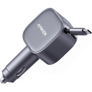 Anker Nano Car Charger (75W、巻取り式、USB-Cケーブル) A2738NA2-イメージ1