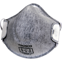 トラスコ 高密着 使い捨て式防じんマスク ＤＳ２ 活性炭層(１０枚入) TRUSCO 高密着 使い捨て式防じんマスク DS2 T97K-DS2OV