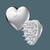 MTG ReFa HEART SCALP ReFa シルバー RS-DL-15A-イメージ1
