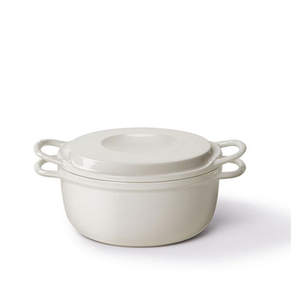 バーミキュラ 炊飯器 バーミキュラ ライスポット ミニ(3合炊き) シーソルトホワイト RP19A-WH-イメージ2