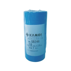 カモ井 マスキングテープサイディング用 7巻入 青色 FC711GB-3085414-イメージ2
