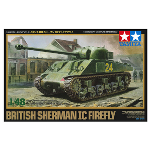 タミヤ 1/48 ミリタリーミニチュアシリーズ No．32 イギリス戦車 シャーマンIC ファイアフライ T32532MM48ｼﾔ-ﾏﾝﾌｱｲｱﾌﾗｲR-イメージ2
