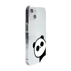 Dparks iPhone 14用ソフトクリアケース パンダ DS24120I14-イメージ3