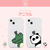 Dparks iPhone 14用ソフトクリアケース パンダ DS24120I14-イメージ5