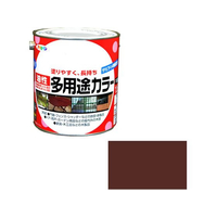 アサヒペン 油性多用途カラー 1.6L チョコレート FC706NV