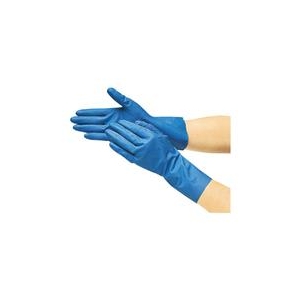 トラスコ中山 TRUSCO　耐油耐溶剤ニトリル薄手手袋　Lサイズ DPM-2364-イメージ1