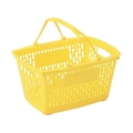 岐阜プラスチック工業 買物篭MY-15 黄 FC711GJ-3029689