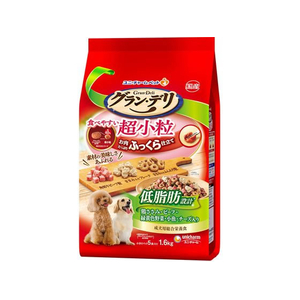 ユニ・チャーム グラン・デリ ふっくら仕立て 低脂肪 食べやすい超小粒 1.6kg FCF527N-イメージ1