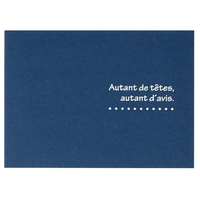 ハクバ 写真台紙 ランス ドゥ Lサイズ 2面(ヨコ・ヨコ) ネイビー MRCDO-LY2NV