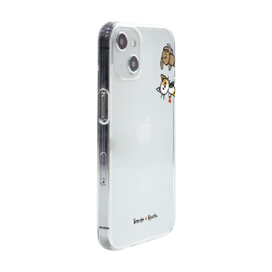 Dparks iPhone 14用ソフトクリアケース おでかけ DS24121I14-イメージ3