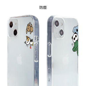 Dparks iPhone 14用ソフトクリアケース おでかけ DS24121I14-イメージ8