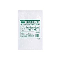 トラスコ中山 TRUSCO　業務用ポリ袋0．1×70L　10枚入 S-0070