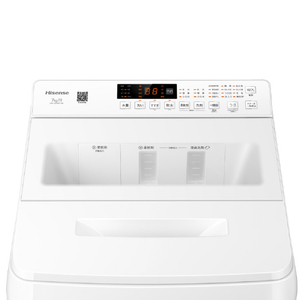 ハイセンス 7．0kg全自動洗濯機 白 HW-G70XL-W-イメージ18