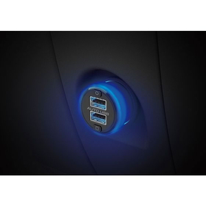 カシムラ アンビエントライト付き DC4.8A USB2ポート FC339NM-DC049-イメージ3