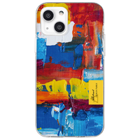 Dparks iPhone 13 mini用ソフトケース Painting Blending POP DS21121I13MN