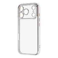 レイ・アウト iPhone 17 Pro用ソフトケース 精密設計 フレームメッキ / シルバー RT-P53PFC2/SVM