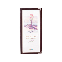 シンビ メニューブック ABW-6 茶 FC941LT-6974900