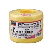 トラスコ中山 TRUSCO　PPテープ　幅50mmX長さ300m　黄 TPP-50300Y
