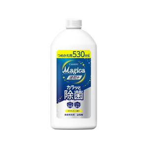 ライオン Magica 速乾+ 除菌 クリアレモンの香り 詰替 530mL FC331RA-イメージ1